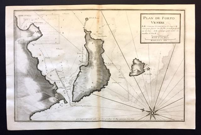 AYROUARD, JACQUES – CORNE LOUIS. Plan de Porto Venere.