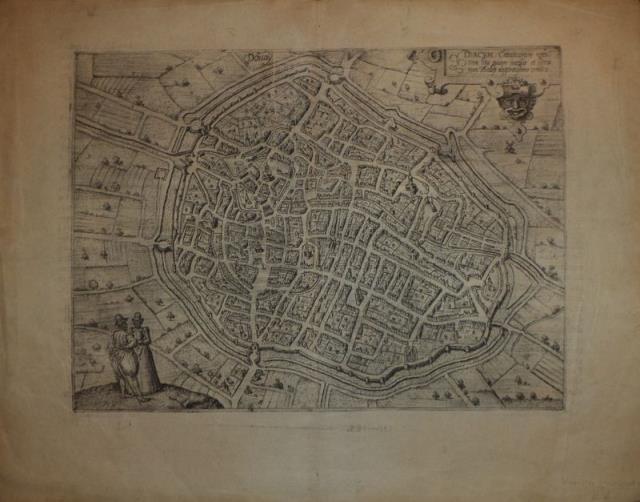 GUICCIARDINI, LUDOVICO. Descrittione di Douai.