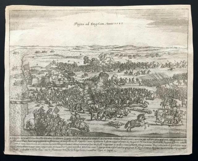 ANONIMO. Pugna ad Engelam Anno 1587.