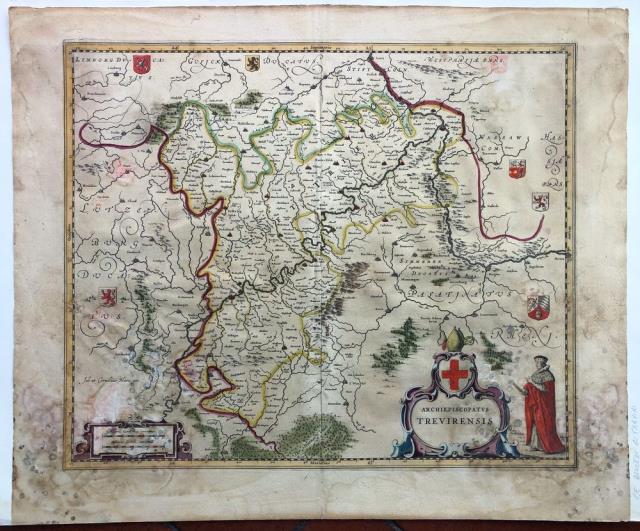 BLAEU, WHILLEM JANSZOON. Archiepiscopatus Trevirensis.