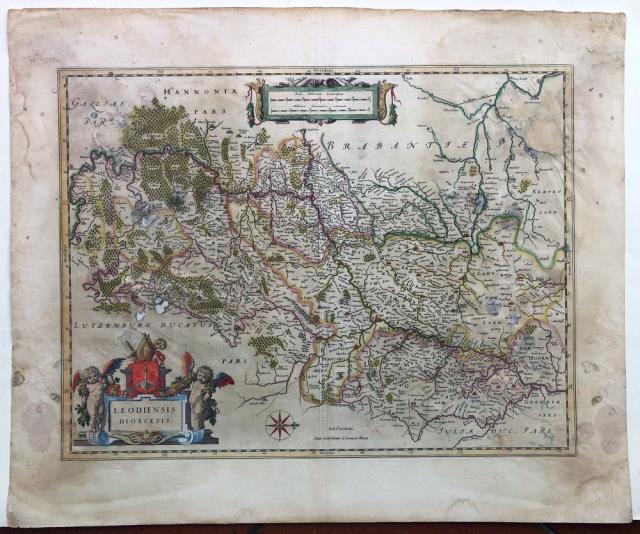 BLAEU, WHILLEM JANSZOON - BLAEU, IOANNEM. Leodiensis Diocesis.