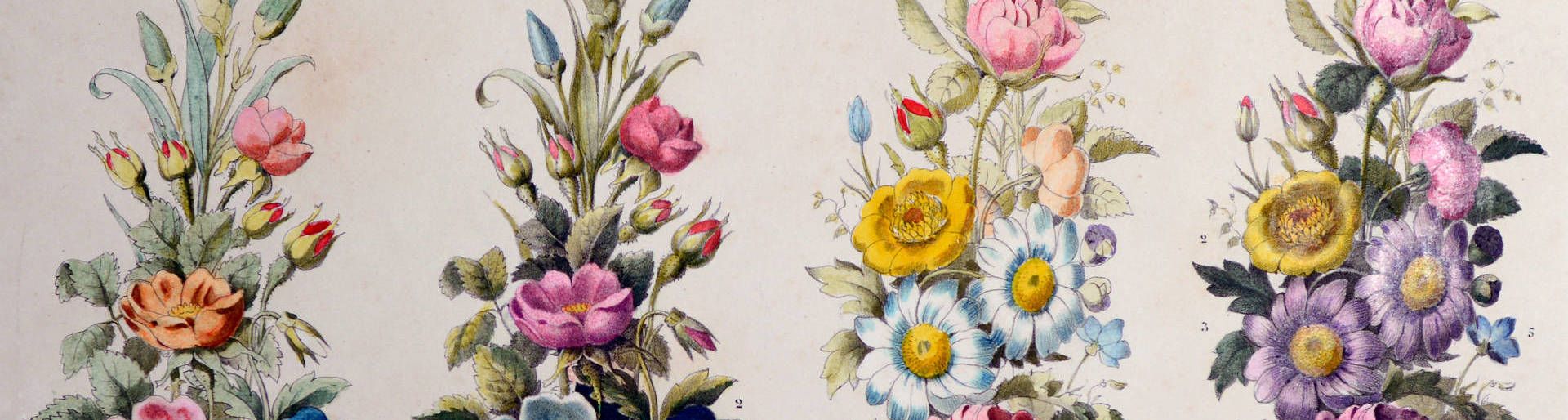 stampa decorativa da arredamento con soggetto fiori